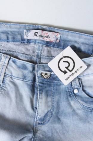 Дамски дънки R.marks Jeans, Размер S, Цвят Син, Цена 17,99 лв.