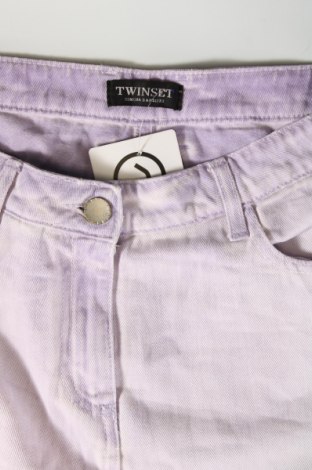 Damskie jeansy TWINSET, Rozmiar L, Kolor Fioletowy, Cena 617,20 zł