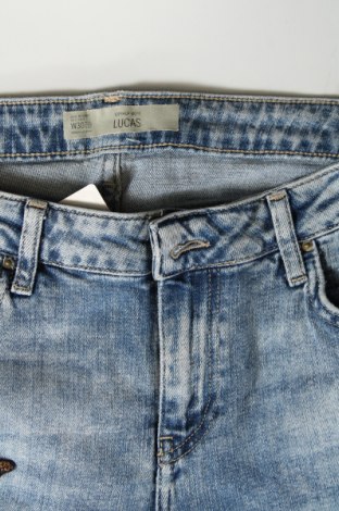 Blugi de femei Topshop, Mărime L, Culoare Albastru, Preț 104,59 Lei