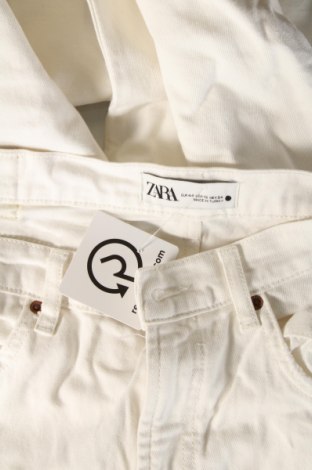 Damskie jeansy Zara, Rozmiar XL, Kolor Biały, Cena 39,99 zł