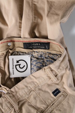 Damskie jeansy Zara, Rozmiar S, Kolor Beżowy, Cena 37,99 zł