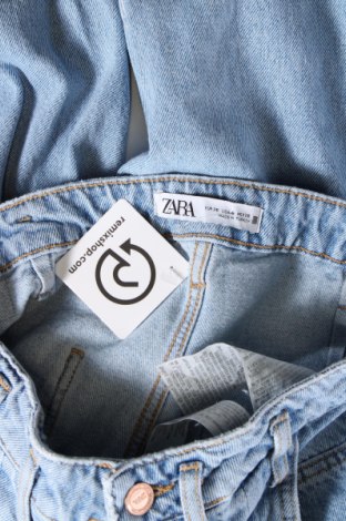 Дамски дънки Zara, Размер S, Цвят Син, Цена 27,00 лв.