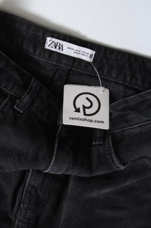 Дамски дънки Zara, Размер XS, Цвят Черен, Цена 12,99 лв.