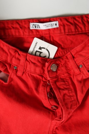 Damen Jeans Zara, Größe M, Farbe Rot, Preis 6,99 €