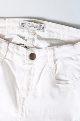 Damskie jeansy Zara Trafaluc, Rozmiar M, Kolor Biały, Cena 39,99 zł