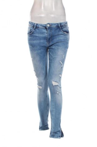 Damskie jeansy Zara Trafaluc, Rozmiar L, Kolor Niebieski, Cena 39,99 zł