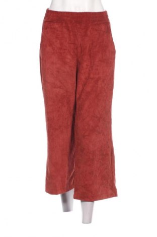 Pantaloni de velvet de femei, Mărime L, Culoare Roșu, Preț 38,99 Lei