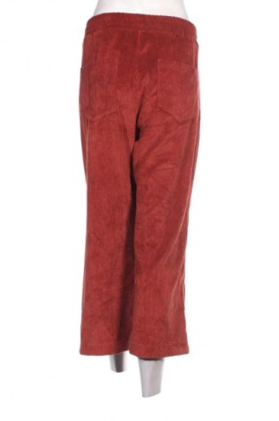 Pantaloni de velvet de femei, Mărime L, Culoare Roșu, Preț 43,99 Lei