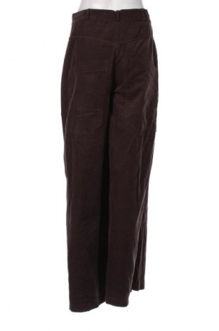 Pantaloni de velvet de femei, Mărime M, Culoare Maro, Preț 44,99 Lei