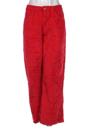 Damen Cordhose, Größe L, Farbe Rot, Preis 10,49 €