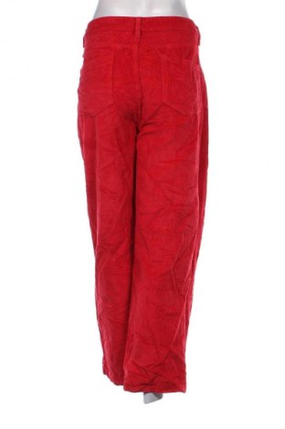 Damen Cordhose, Größe L, Farbe Rot, Preis 10,49 €