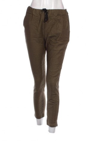 Pantaloni de velvet de femei, Mărime M, Culoare Verde, Preț 29,99 Lei