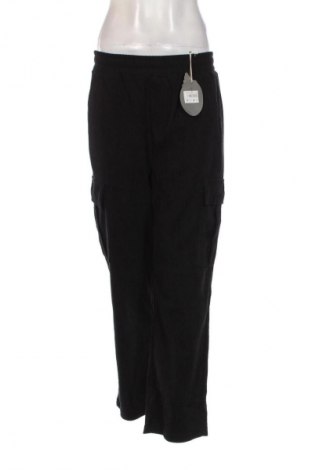 Pantaloni de velvet de femei, Mărime L, Culoare Negru, Preț 68,99 Lei