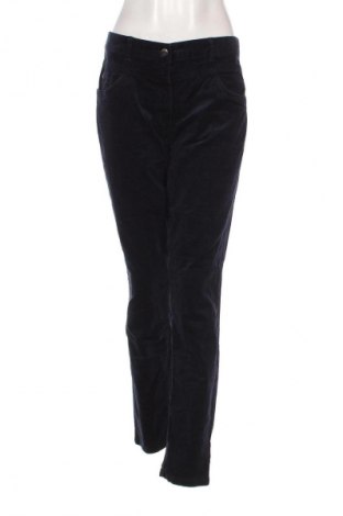 Pantaloni de velvet de femei C&A, Mărime L, Culoare Albastru, Preț 38,99 Lei