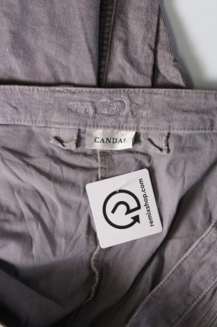 Pantaloni de velvet de femei Canda, Mărime XXL, Culoare Gri, Preț 52,99 Lei