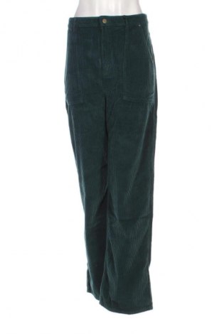 Pantaloni de velvet de femei Chloe Stora, Mărime L, Culoare Verde, Preț 530,99 Lei