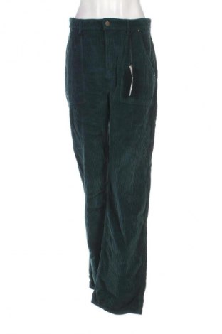 Pantaloni de velvet de femei Chloe Stora, Mărime M, Culoare Verde, Preț 438,99 Lei