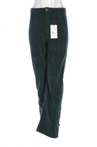 Pantaloni de velvet de femei Chloe Stora, Mărime S, Culoare Verde, Preț 474,99 Lei