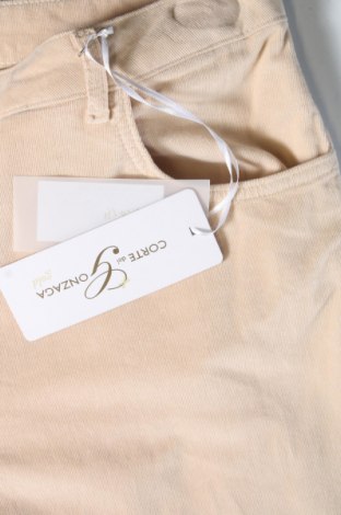 Damen Cordhose Corte Dei Gonzaga, Größe L, Farbe Beige, Preis € 63,99