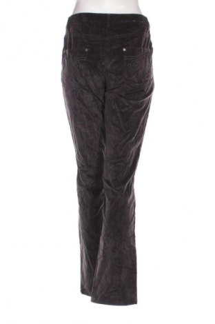 Pantaloni de velvet de femei Giorgio, Mărime S, Culoare Gri, Preț 95,99 Lei