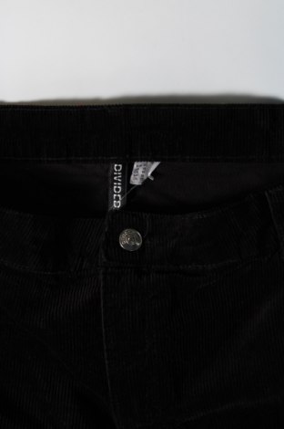 Pantaloni de velvet de femei H&M Divided, Mărime XXL, Culoare Negru, Preț 76,99 Lei