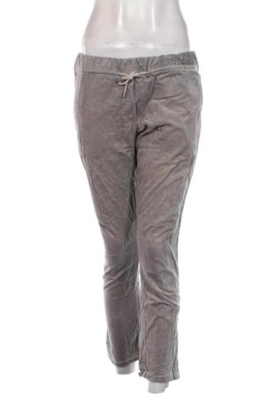 Pantaloni de velvet de femei Hessnatur, Mărime S, Culoare Gri, Preț 33,99 Lei