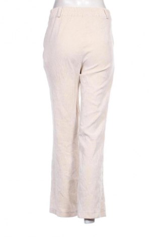 Pantaloni de velvet de femei Lola Liza, Mărime S, Culoare Ecru, Preț 157,99 Lei