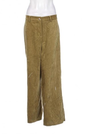 Pantaloni de velvet de femei Lola Liza, Mărime M, Culoare Verde, Preț 39,99 Lei