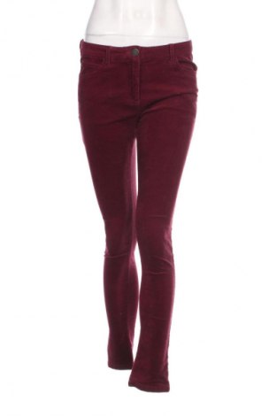 Pantaloni de velvet de femei Marks & Spencer, Mărime S, Culoare Roșu, Preț 22,99 Lei