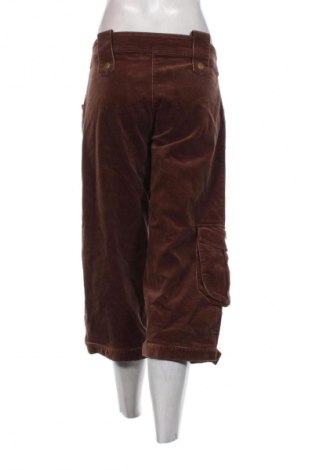 Pantaloni de velvet de femei Melrose, Mărime L, Culoare Maro, Preț 43,99 Lei