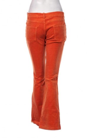 Pantaloni de velvet de femei New Sensation, Mărime M, Culoare Portocaliu, Preț 44,99 Lei