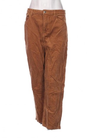 Pantaloni de velvet de femei ONLY, Mărime XL, Culoare Maro, Preț 35,99 Lei