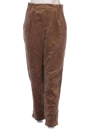 Pantaloni de velvet de femei Piazza Italia, Mărime S, Culoare Bej, Preț 28,99 Lei