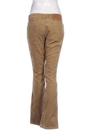 Pantaloni de velvet de femei Ralph Lauren, Mărime M, Culoare Maro, Preț 158,99 Lei