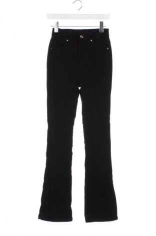 Pantaloni de velvet de femei SHEIN, Mărime XS, Culoare Negru, Preț 95,99 Lei