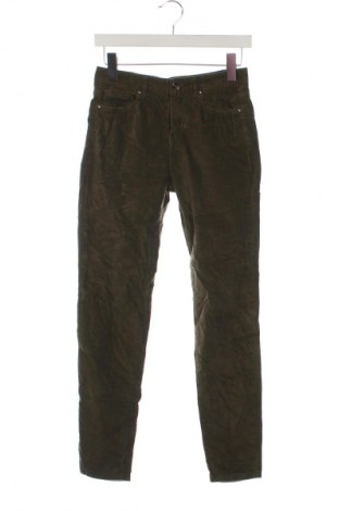 Pantaloni de velvet de femei United Colors Of Benetton, Mărime XS, Culoare Verde, Preț 134,99 Lei