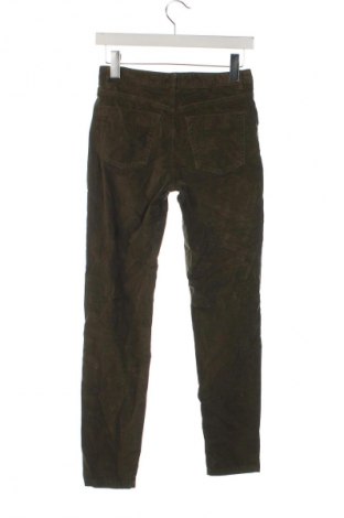 Pantaloni de velvet de femei United Colors Of Benetton, Mărime XS, Culoare Verde, Preț 134,99 Lei