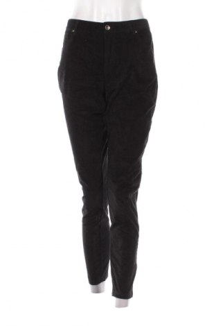 Pantaloni de velvet de femei United Colors Of Benetton, Mărime L, Culoare Negru, Preț 63,99 Lei