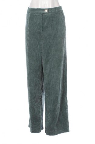 Pantaloni de velvet de femei Vero Moda, Mărime M, Culoare Verde, Preț 35,99 Lei