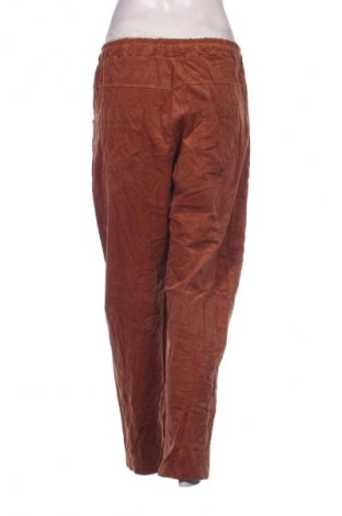 Pantaloni de velvet de femei Wiya, Mărime M, Culoare Maro, Preț 47,99 Lei