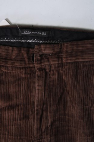 Damen Cordhose Zara, Größe XS, Farbe Braun, Preis € 6,99