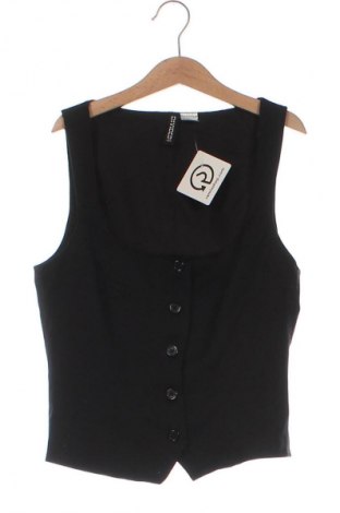 Vestă de femei H&M, Mărime XS, Culoare Negru, Preț 59,99 Lei