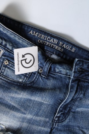 Γυναικείο κοντό παντελόνι American Eagle, Μέγεθος M, Χρώμα Μπλέ, Τιμή 11,99 €