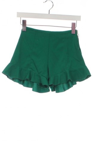 Pantaloni scurți de femei Bershka, Mărime XS, Culoare Verde, Preț 40,99 Lei