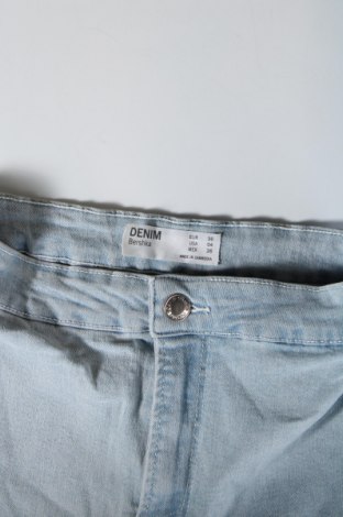 Pantaloni scurți de femei Bershka, Mărime S, Culoare Albastru, Preț 37,99 Lei