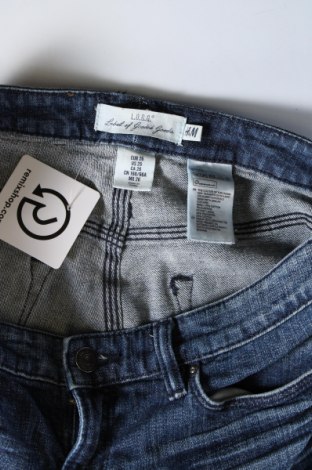 Pantaloni scurți de femei H&M L.O.G.G., Mărime M, Culoare Albastru, Preț 29,99 Lei