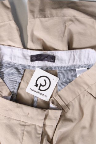 Pantaloni scurți de femei Marks & Spencer, Mărime M, Culoare Bej, Preț 53,99 Lei