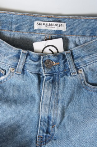 Pantaloni scurți de femei Pull&Bear, Mărime XS, Culoare Albastru, Preț 29,99 Lei