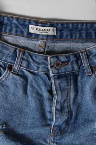 Pantaloni scurți de femei Pull&Bear, Mărime M, Culoare Albastru, Preț 28,99 Lei