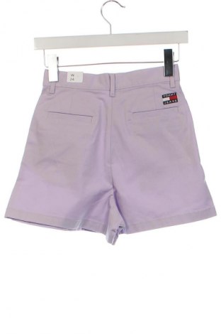 Damskie szorty Tommy Jeans, Rozmiar XXS, Kolor Fioletowy, Cena 477,99 zł